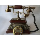 Antika görünümlü işlemeli dijital telefon